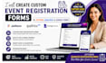 create custom event registration forms in jotform qualtrics and googleforms