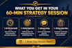 provide one hour career strategy session and action plan