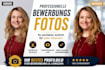 create a professional linkedin photo and business headshot
