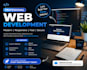 create a responsive website using HTML CSS and javascript
