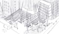 create architectural axonometric illustration in procreate