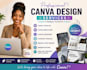 do canva catalog, canva brochure, canva magazine, and any project with canva