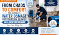 responsive water damage website water manage leads water filtration website