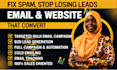 fix cold email deliverability, setup instantly smartlead ghl automation in 1hr
