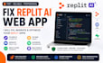 replit app deployment replit bug fixin replit database integration replit to vps
