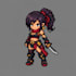 pixel art creations, animations and character design