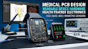 create medical pcb, wearable device and health tracker hardware