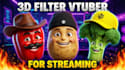 do vtuber face fliter face tracking fliter vtuber effects ar face effect