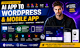 claude code to wordpress elementor v4 website wix lovable ai replit app bolt