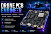 develop drone flight controller pcb using stm32 gps imu sensors and powerboard