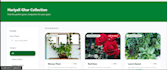 develop a home gardening and plant nursery website