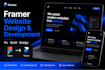 design framer website, figma to framer, edit fix and update framer landing page