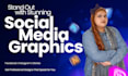 design clean and modern product posts for social media