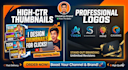 making gaming youtube thumbnail