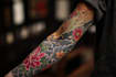 create a tattoo design of tattoo sleeve