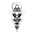 make custom minimal and geometric tattoo design