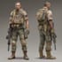 draw military themed illustrations