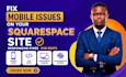 fix squarespace website mobile responsive issue,fix squarespace custom css code