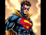 superhero character for comics
