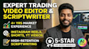 edit financial trading reels and write expert finance scripts
