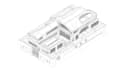 design 2d and 3d architecture axonometric diagram