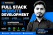 build a custom full stack web application using react and nextjs