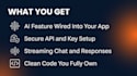 integrate chatgpt, openai and claude ai into your app