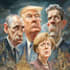 do a political cartoon art