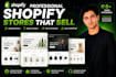 clone, revamp, design, redesign, or build a professional shopify ecommerce store