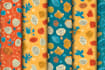 create seamless pattern design and vector pattern
