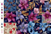 design seamless pattern textile prints pattern design