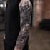 create a beautiful tattoo sleeve art