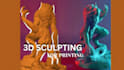 create high quality 3d sculpting models for 3d printing