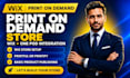 wix print on demand store with printful printify integration order fulfillment