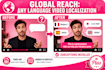 translate and localize your video content professionally