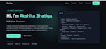 create portfolio for developers and designers