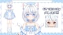 draw and rig live2d vtuber model, 2d vtuber model, v tuber, vtuber rigging