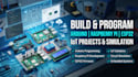 build and program arduino, raspberry pi, esp32 and iot projects with simulation