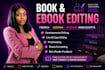 developmental edit your nonfiction, self help book, or memoir manuscript