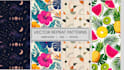 design seamless vector patterns for fabric