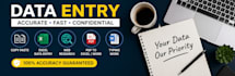be fast accurate and professional data entry services with client satisfaction