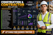 build a professional odoo construction or contractor website