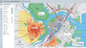 create gis maps, interactive digital maps, spatial maps, location visualization