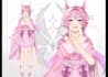 model and rig live2d model, vtuber rigging, live2d vtuber model anime vtuber art