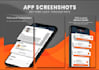design app store screenshots app ui mockup app preview graphics saas app design