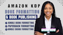 do book formatting, paperback formatting, book typesetting and book publishing