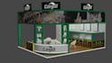 design professional 3d exhibition booth
