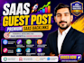 provide saas backlinks through premium saas guest post sites