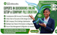setup quickbooks online qbo initial chart accounts company file creation user