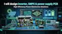 design high voltage and high current pcb for power electronic applications